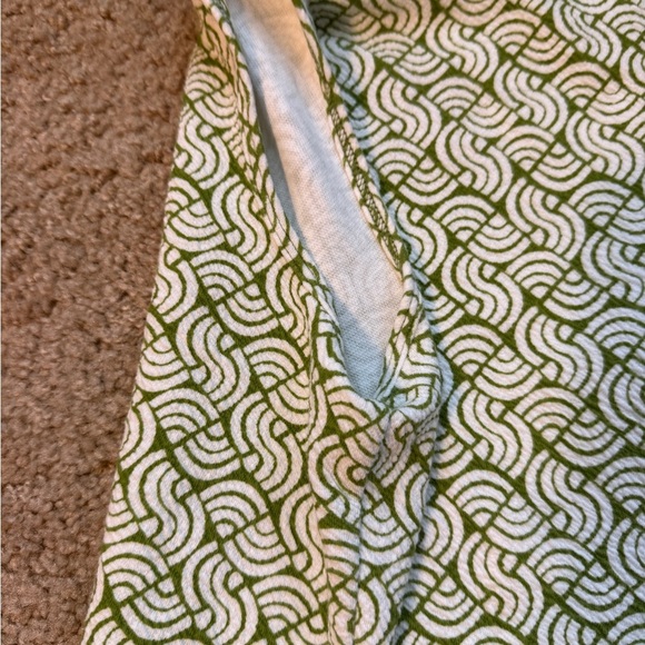 Anthropologie Maeve Green Swirl Top - Picture 5 of 6